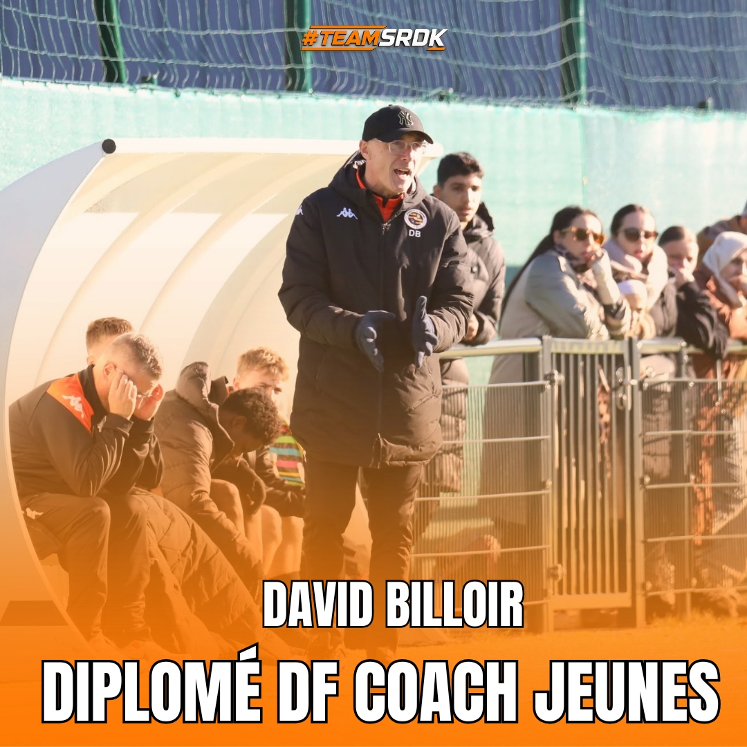 DAVID BILLOIR : DF COACH JEUNES C'EST FAIT !