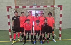 LA TEAM U15 DEUXIÈME À SENONES