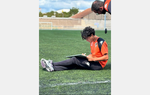 RAYAN TOUIR EDUCATEUR U15 R2 « Les premiers matchs vont être très importants pour bien lancer notre saison. »