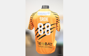 PERSONNALISABLE : Maillot SRDK ORANGE saison 2025/2026 