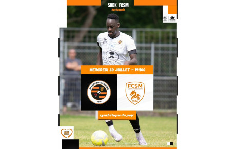MATCH DE PREPARATION : SRDK - FC SAINTE MARGUERITE 