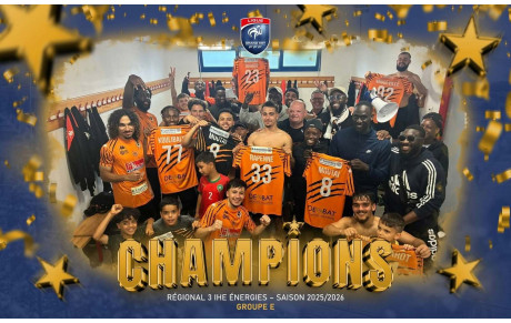 LA RESERVE CHAMPIONNE !