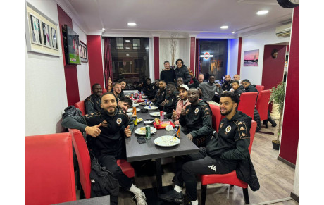 Une victoire, un repas et un bel esprit de famille