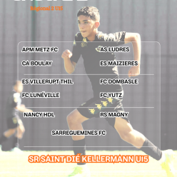 LE GROUPE B POUR LES U15 REGIONAL 2