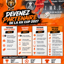 Devenir partenaire de la KK CUP