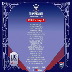 COUPE DE FRANCE 6EME TOUR : LES TIRAGES POSSIBLES